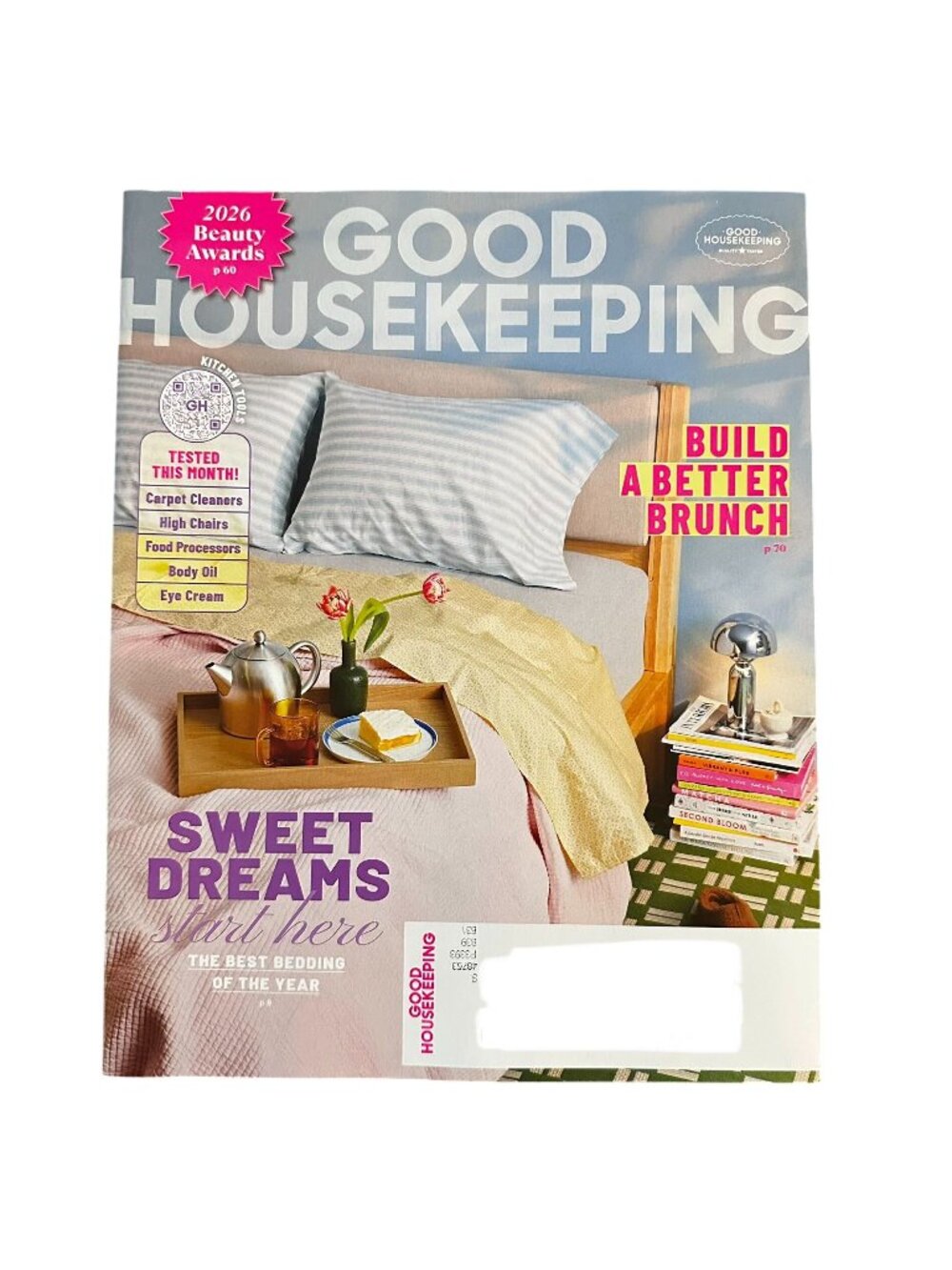 Good Housekeeping Magazine May/June 2026 Sweet Dreams Better Brunch Recipes